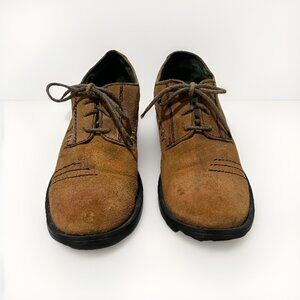 Bed Stu Mens Oxford Shoes Cobbler Series Brown Leather Distressed Size 10